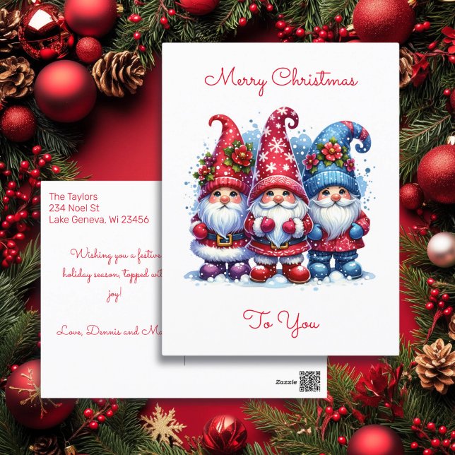 Wishing you a Festive Christmas | Holiday Gnomes (Creator Uploaded)