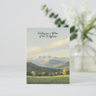 Wishing You a Lifetime of Love & Happiness  Holiday Card