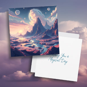 Wishing You a Magical Day   Otherworldly Art Card