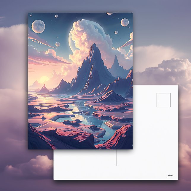 Wishing You a Magical Day | Otherworldly Art Postcard (Creator Uploaded)