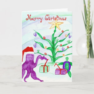 Wishing you a Merry Christmas Card