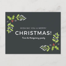 Wishing You A Merry Christmas! Customizable