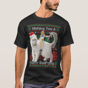 Wishing You A Merry Swiftmas ugly Christmas Sweate T-Shirt