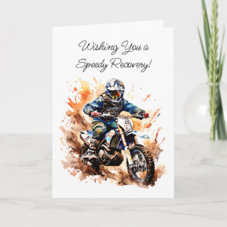 Wishing You a Speedy Recovery | Motocross  Card