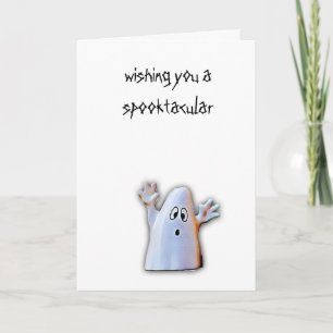 Wishing you a Spooktacular Halloween card