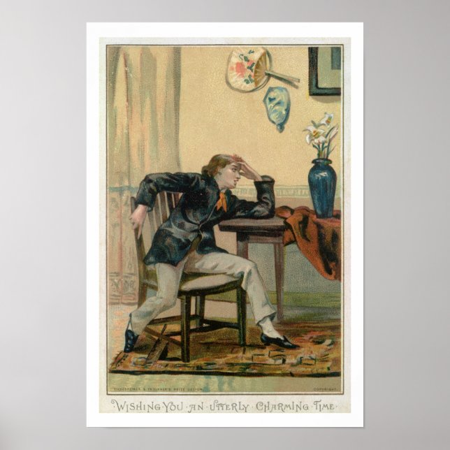 Wishing You An Utterly Charming Time, Victorian Ch Poster (Front)