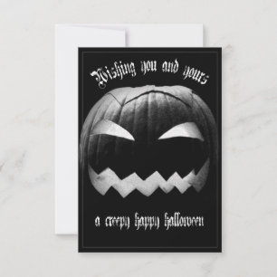 Wishing you and yours a creepy happy Halloween