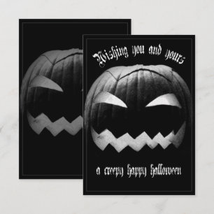 Wishing you and yours a creepy happy Halloween
