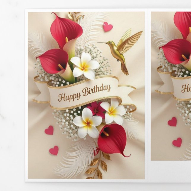 Wishing you endless joy Tri-Fold invitation (Flap)