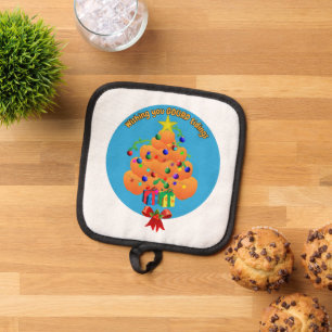 Wishing you Gourd Tidings Pot Holder