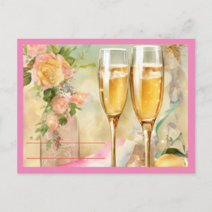  Wishing You Holiday Magic Postcard