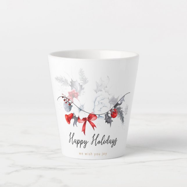 Wishing You Joy Latte Mug (Front)