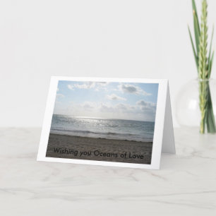 Wishing you Oceans of Love Card