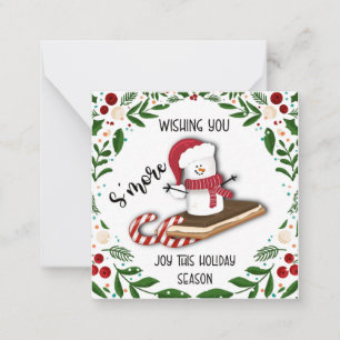 wishing you s'more joy this holiday season card