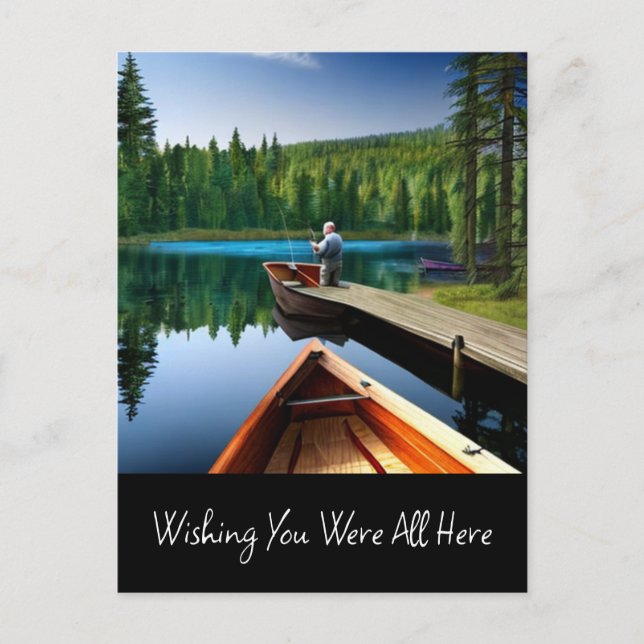 Wishing You Were All Here Postcard (Front)