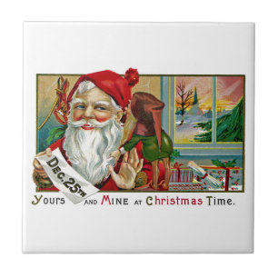 Wispering to Santa Tile