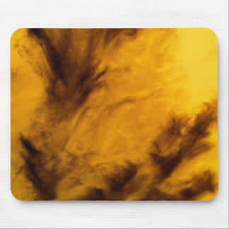 Wispy Clouds - Golden Mouse Pad
