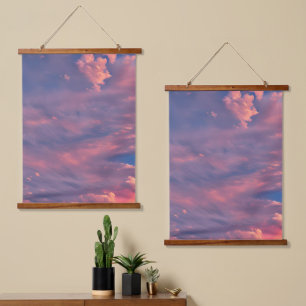 Wispy clouds hanging tapestry