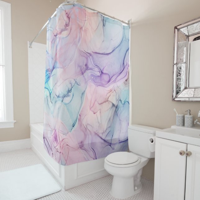 Wispy Ethereal Pastel Watercolor Inky Fantasy Glam (In Situ)