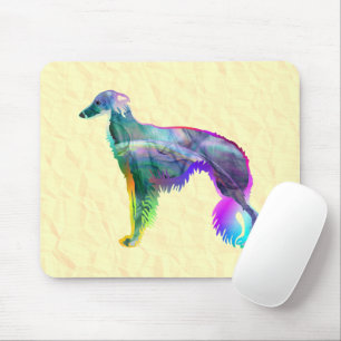 Wispy Silken Windhound  Mouse Pad
