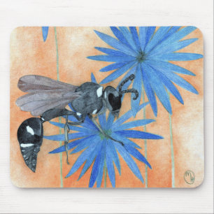 "Wispy Wasp" Mouse Pad