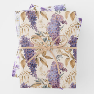 Wistaria wrapping paper