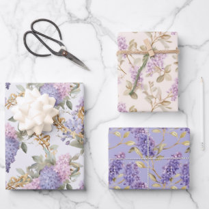 Wistaria wrapping paper