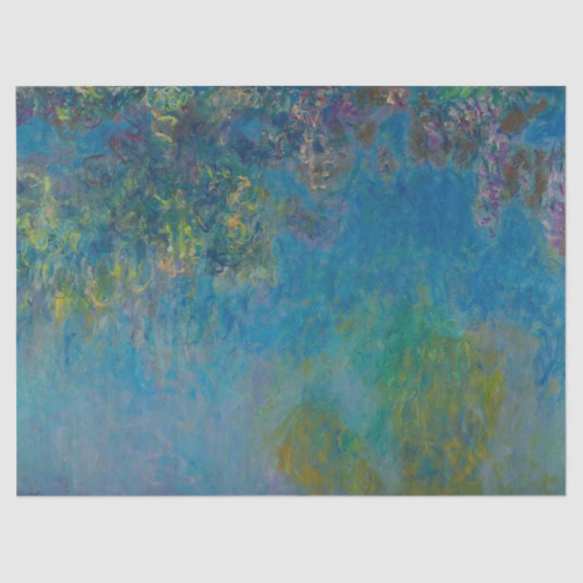 Wisteria by Claude Monet Tissue Paper (Front)