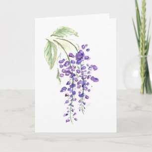 Wisteria Card