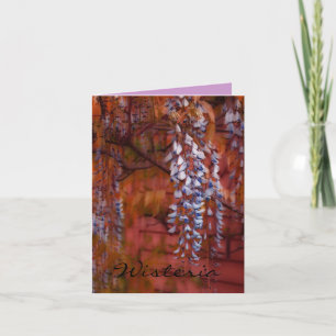 Wisteria Card