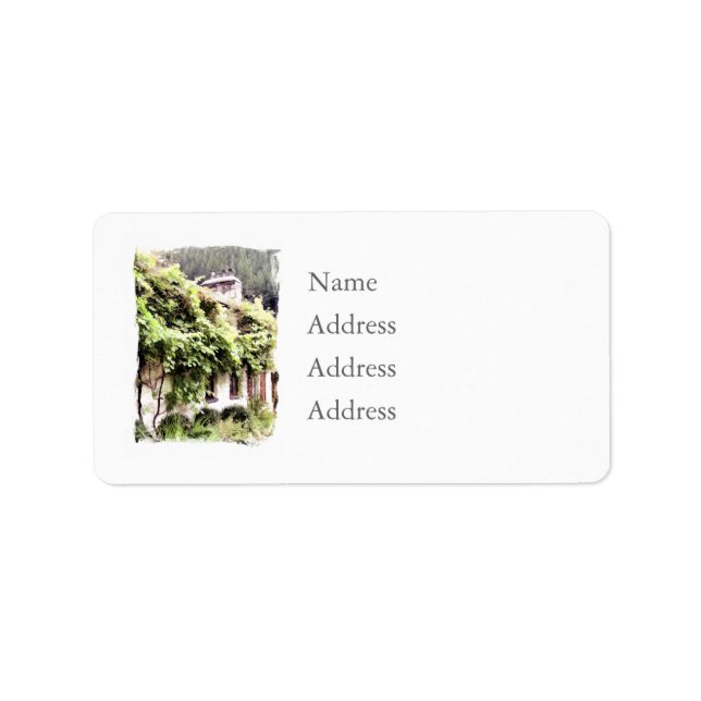 WISTERIA COTTAGE LABEL (Front)