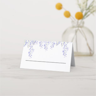 Wisteria event place card