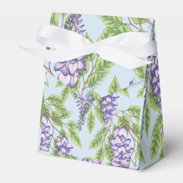 Wisteria Favor Box (Front Side)