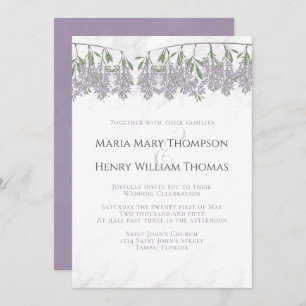 wisteria invitation