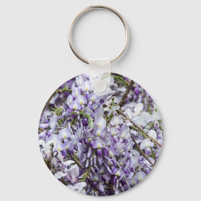 Wisteria Keychain (Front)