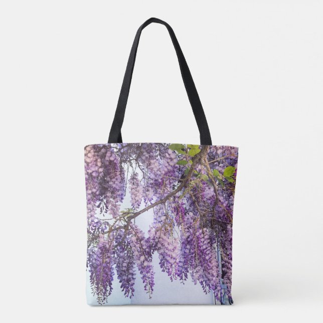 Wisteria Lovers Tote Bag (Back)