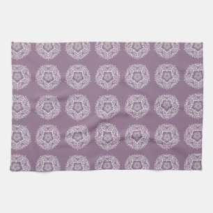Wisteria Mandala Kitchen Towel