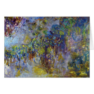 Wisteria (right half) by Claude Monet