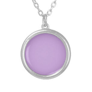 Wisteria Solid Colour Silver Plated Necklace