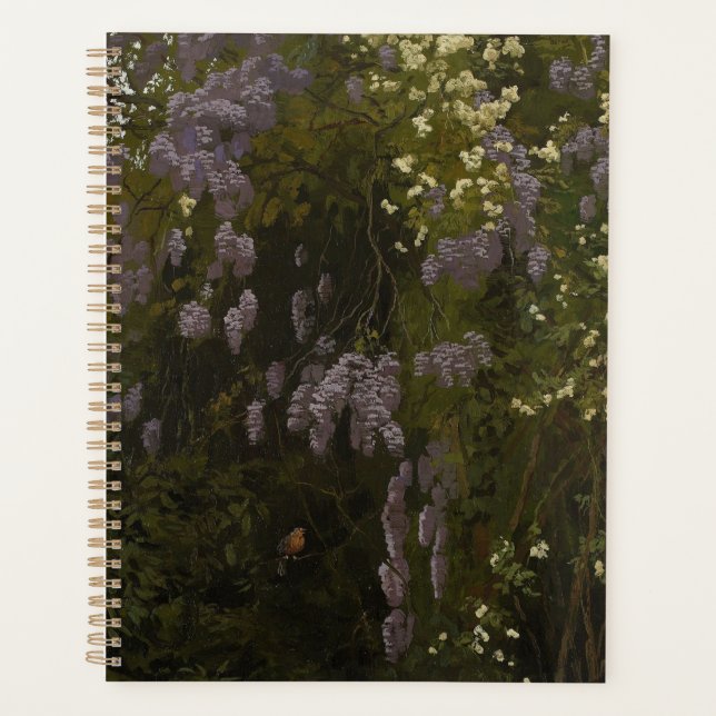 Wisterias in Bloom - Floral Composition Planner (Front)