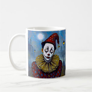 Wistful Clown Coffee Mug