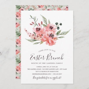 Wistful Easter Brunch Invitation