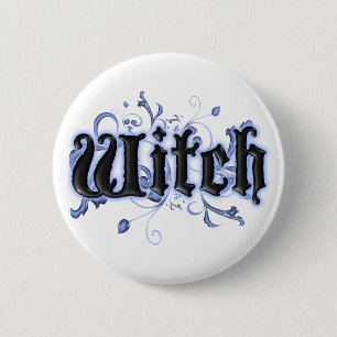 Witch 2 Inch Round Button