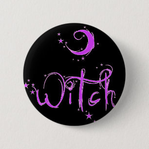 Witch 2 Inch Round Button