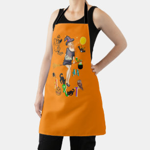 Witch An Art Apron