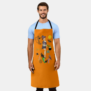 Witch An Art Apron