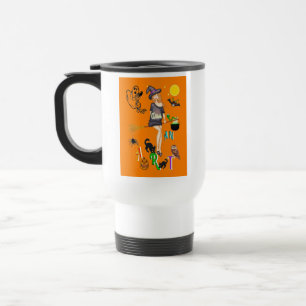 Witch An Art Travel Mug