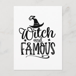 Witch and Famous Postcard
