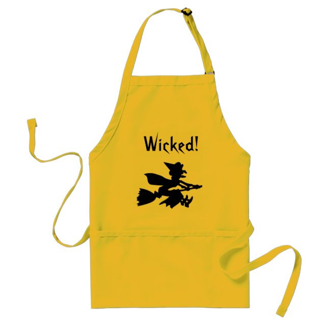Witch Apron, Wicked! Standard Apron (Front)