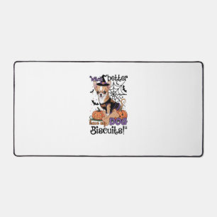 Witch better have my Dog Biscuits Cute Halloween C Desk Mat